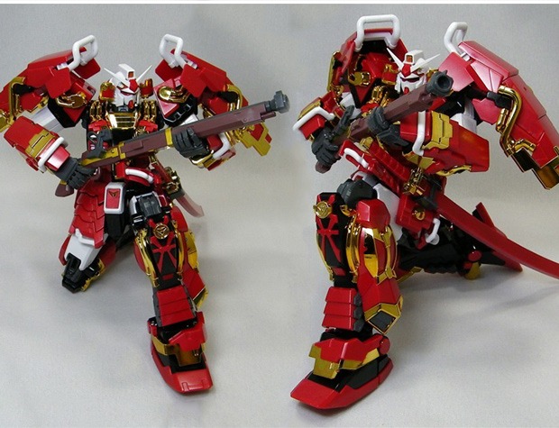 Mô hình lắp ráp Bandai Gundam MG 1/100 Chiến binh thực sự quá khó để tiếp cận với phiên bản Deluxe của Warring States - Gundam / Mech Model / Robot / Transformers 	mô hình robot chính hãng	