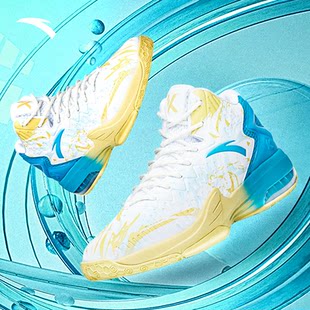 Anta basketball shoes men's KT star track men's shoes KT5 water flower second generation 2021 new high -top sports shoes actual combat shoes