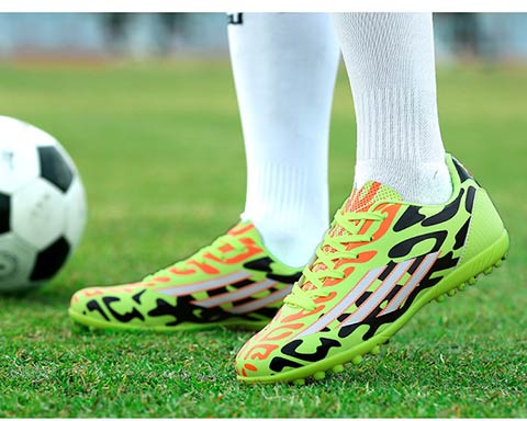 Giày bóng đá trẻ em Messi giày đào tạo giày nữ giày bóng đá giày bé trai học sinh gãy móng tay giày bóng đá - Giày bóng đá giày nike thể thao