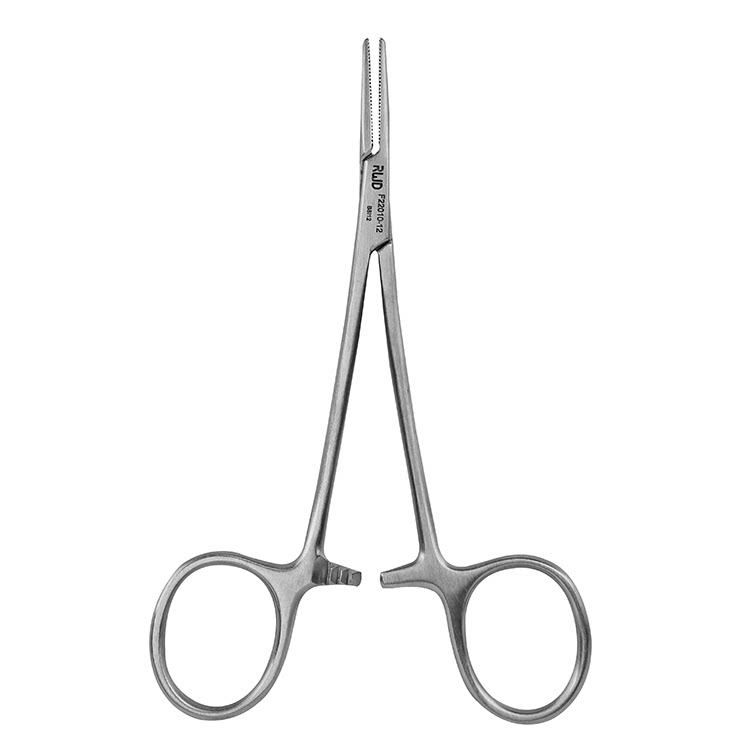 F22010-12 JACOBSON 超精细蚊式止血钳-直/0.6mm宽/12.5cm*