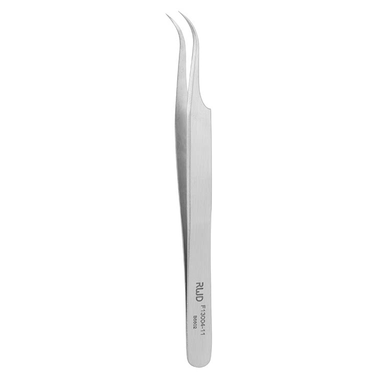 F13004-11 精细镊-弯/0.3mm/11.5cm
