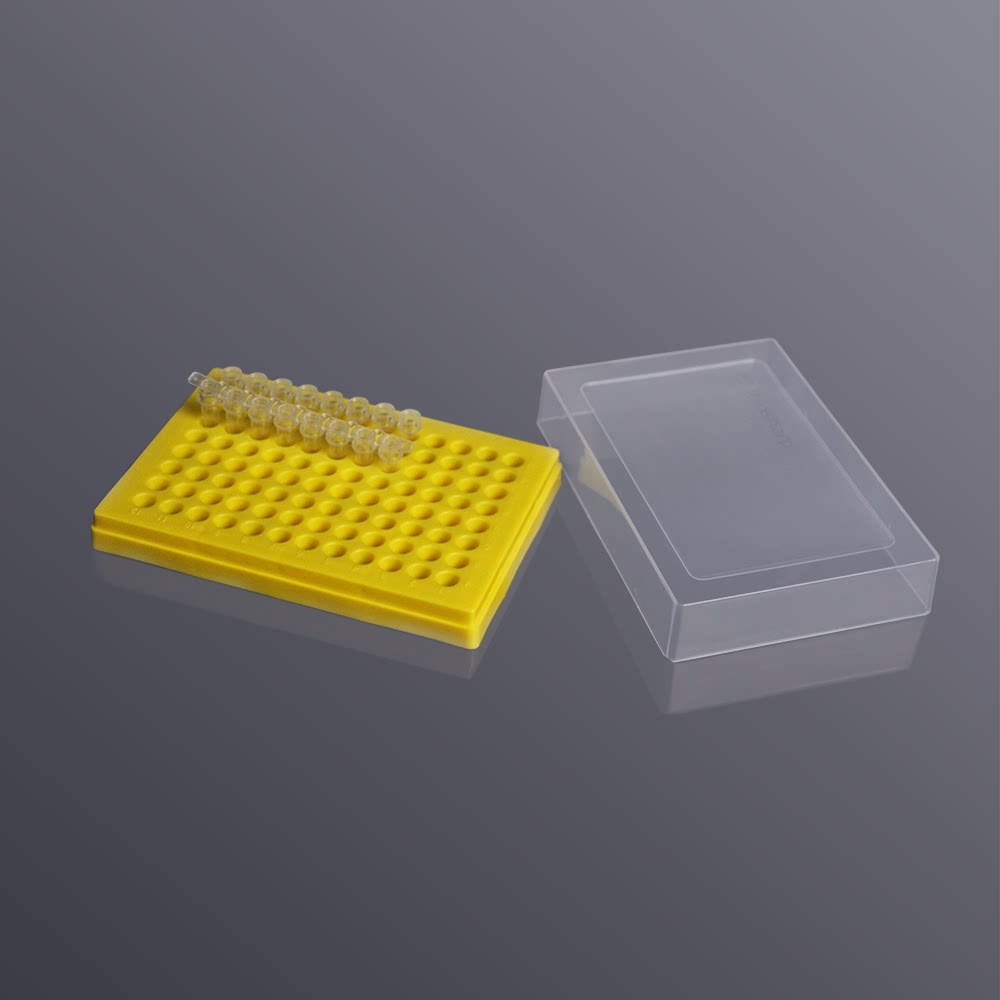 Biosharp白鲨  BS-02-PB96-Y/O/G 0.2ml薄壁管盒,黄色/橙色/灰色