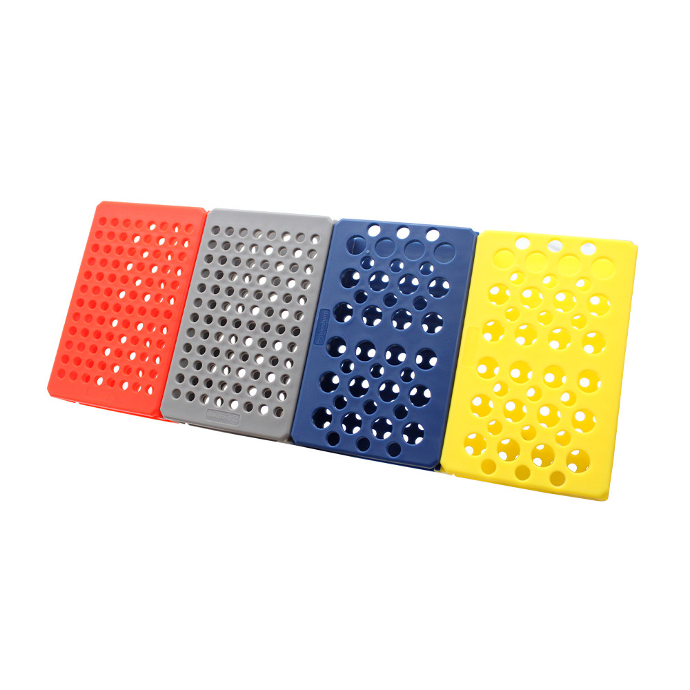 白鲨BS-CTR-150-DER/G/B/Y 0.2/1.5ml 可拆式离心管架 PP红灰蓝黄