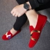 Mùa thu nam đậu Hà Lan giày thoáng khí Giày vải Hàn Quốc giày thể thao nam hà nội Plimsolls