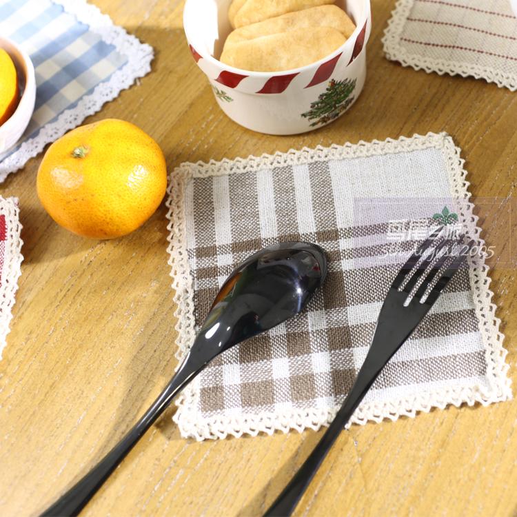 nước Mỹ Mediterranean coaster bát mat pad cách mat bảng vải - Khăn trải bàn khăn trải bàn hội nghị đẹp
