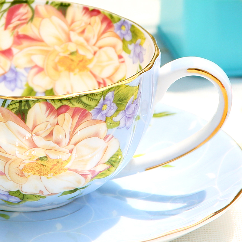 Goods to transport European - style coffee cup suit ipads porcelain ceramic creative English afternoon tea tea tea cup