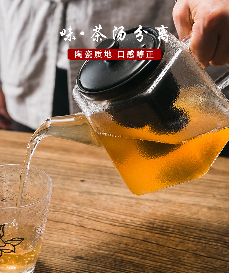 Rongshantang bếp gốm sứ bếp trà tự động hấp gốm chạm câm ấm đun nước nhà công suất cao - Bếp điện bếp từ rapido