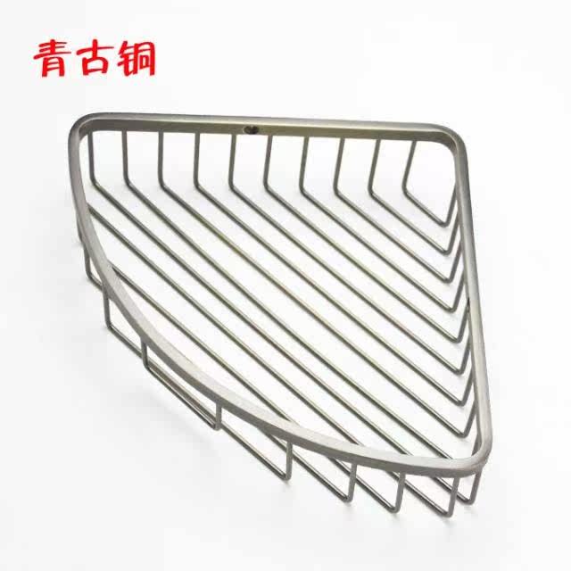 Qinggu bronze home Lehua Classical European style full copper bathroom Makeup Room Shelve 1L00952 Monolayer Mesh Basket