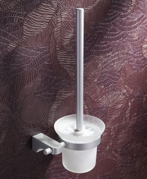 Ultra wear resistance good Lega space aluminum toilet brush 86218