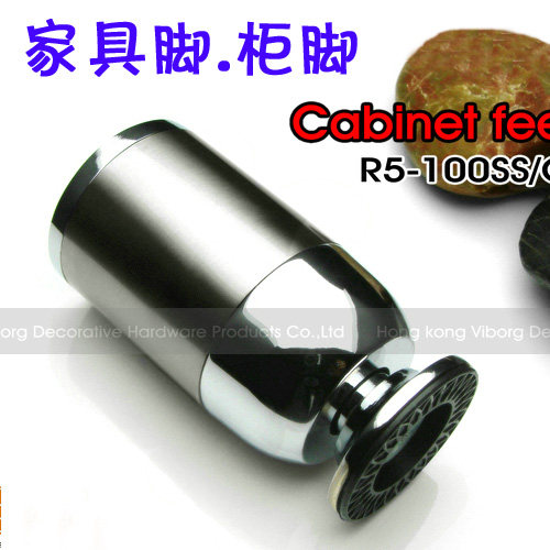 Domain Fort VIBORG Stainless Steel Furniture foot cabinet R5-100SS G 10cm high