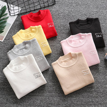 Children sweater CUHK Scout undershirt autumn winter new boy girls knitted sweatshirt baby round neckline jacket