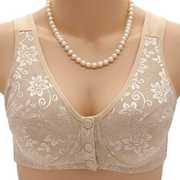 người trung niên và người già nhận loại thép lớn miễn phí mã phía trước tiểu vú được điều chỉnh khóa đồ lót mỏng vest kiểu mẹ kiểu mẹ áo ngực.