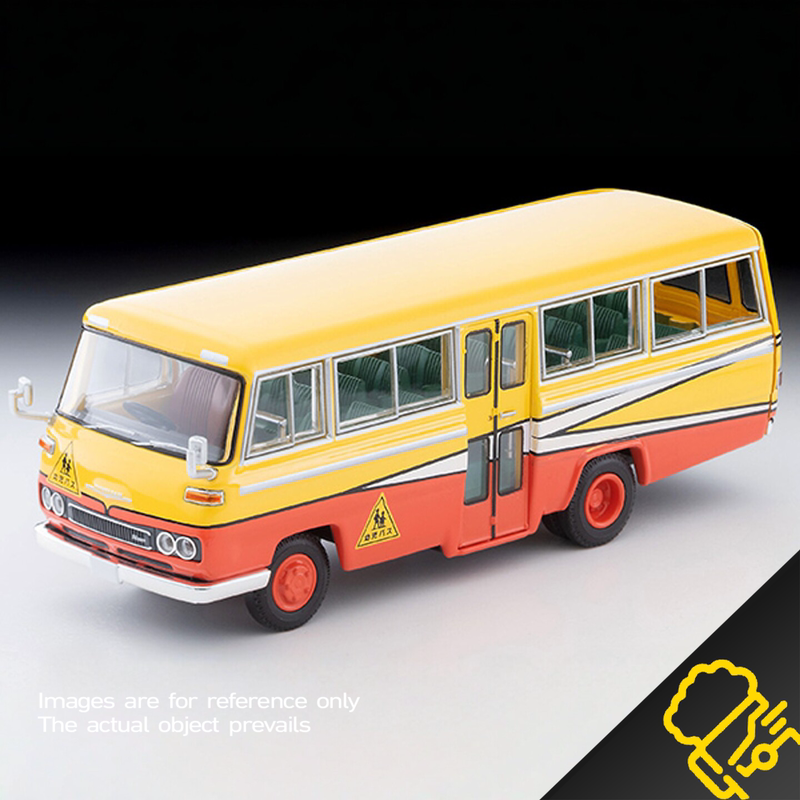 [in Stock] Tlv Lv-N60B Nissan Biliang Kindergarten Bus 1:64 Alloy Car Model