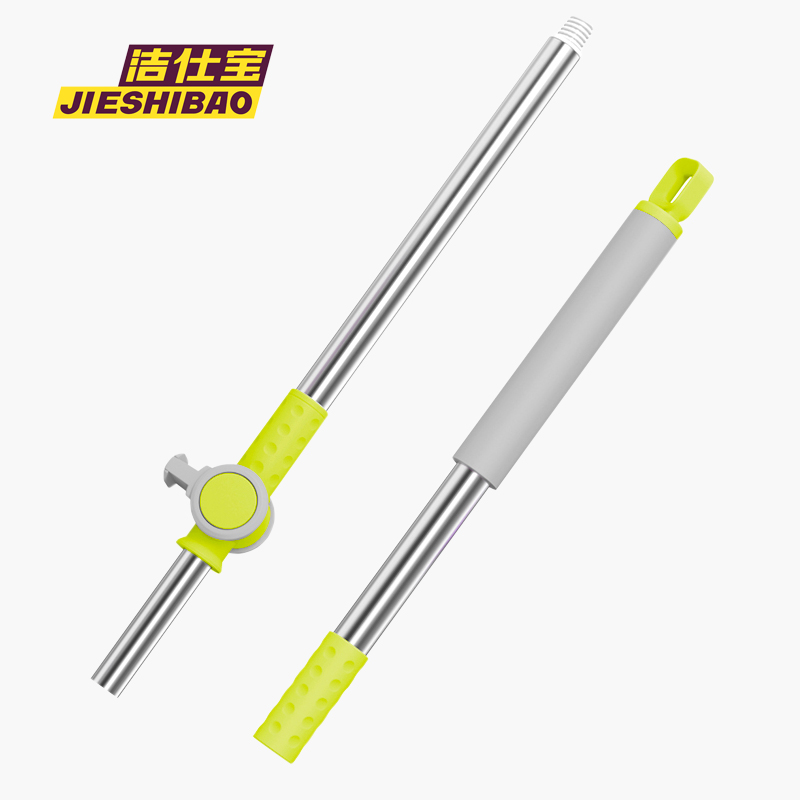 JS Baoyuan factory saves power double drive rotating mop rod rod rod rod rod stainless steel mop special accessories