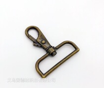 Luggage Clothing Accessories Accessories Ancient Bronze Color 50MM Shoulder Strap Hooks Lobster Button Adjustment Hook Pet Button