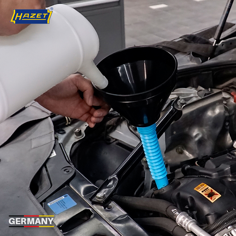 German HAZET Hachet imported oil refueling filter funnel refueling pipe auto repair auto protection tool