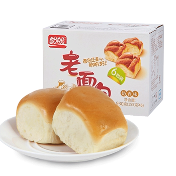 Panpan Old Style Bread 930g Nutritious Breakfast Snack Hand-Torn Bread Western Pastry Whole Box Promotion