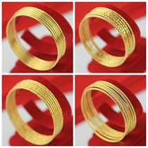 Gypsophila bracelet female brass gold-plated bracelet fake gold jewelry glossy thin bracelet coil coil