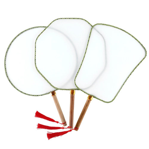 Детский круглый веер для детского сада, набор материалов, «сделай сам», ручная роспись, граффити