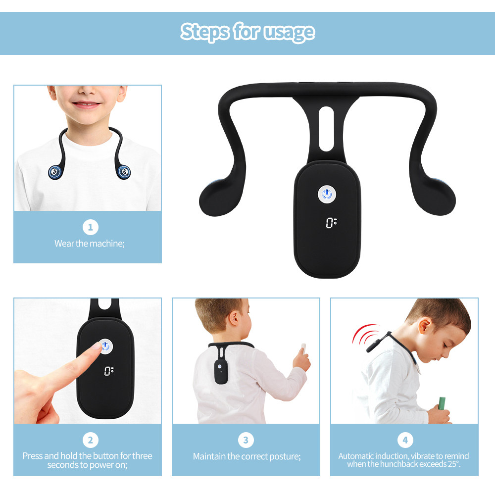 Сидящий корректор положения invisible smart posture corrector device silicone realtime b Qberry