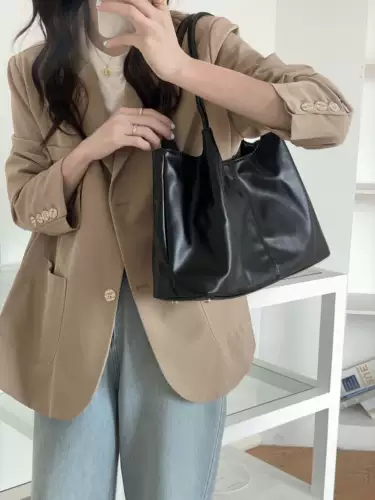 Вместительная и большая оригинальная дизайнерская сумка на одно плечо, японские и корейские