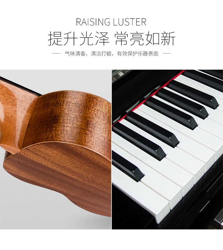 Nhập khẩu đại lý ánh sáng đàn piano Nikon đàn guitar violin chăm sóc chất lỏng làm sạch nhạc cụ và bảo trì bộ dụng cụ - Phụ kiện nhạc cụ