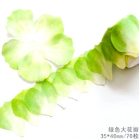 Наклейка высокого качества [зеленый лепесток] 70 штук