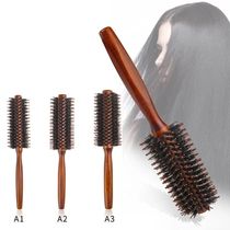 3 Types Straight Twill Hair Comb Natural Boar Bristle Rollin