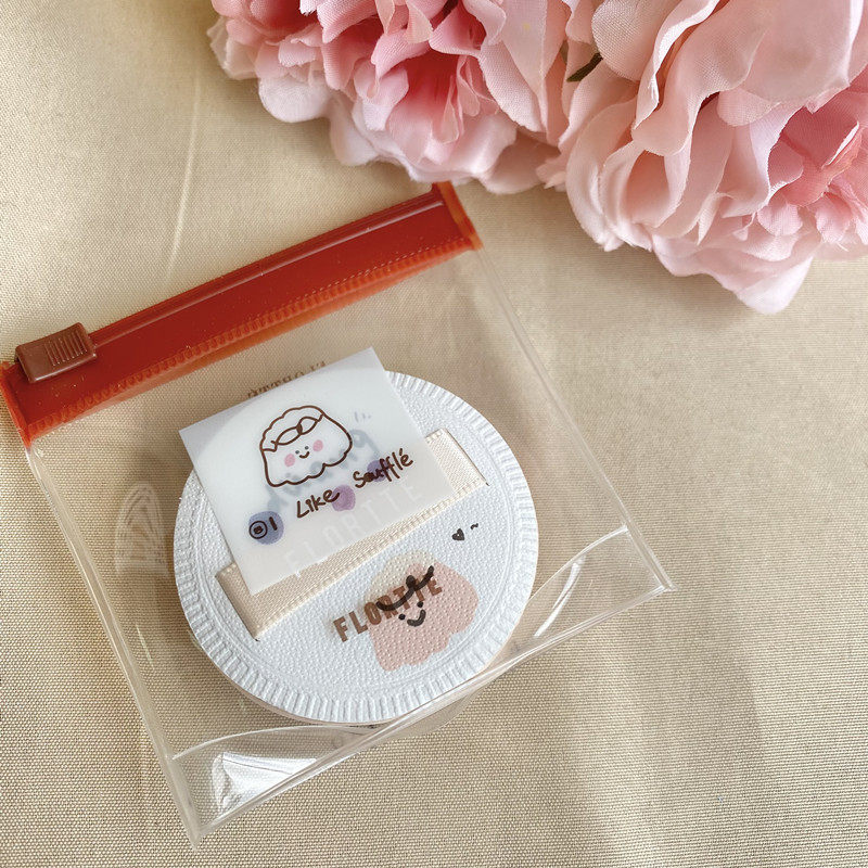 flortte flower loria souffle air cushion powder puff flower Luolia liquid foundation liquid makeup sponge loose powder skin