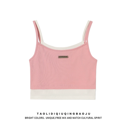 Летний комплект, базовая майка топ, эффект подтяжки