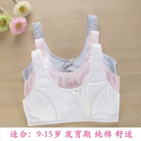 Cotton cô gái đồ lót không có vành phát triển thời trung học sinh trung học áo ngực kích thước lớn thanh thiếu niên cô gái corset cốc mỏng đồ lót nữ hàng hiệu