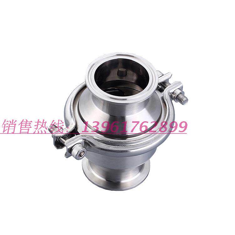 Special offer 304 316L stainless steel sanitary food-grade fast-loading clamp check valve 19 25 32 38 89