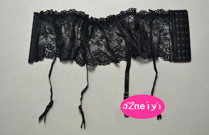 Garter gợi cảm mở rộng ren sang trọng hàng dài khóa vớ ren đầy đủ với ba màu 18 nhân dân tệ Q2770 dây nịt đùi vòng kẹp