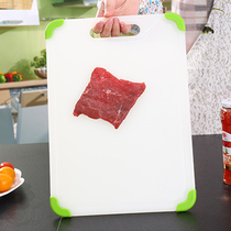 Runrun plastic transparent cutting board non-slip design cutting board kitchen fruit and vegetable meat case cutting board is not easy to deform