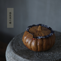 Yixing Purple sand tea pot Duan mud creative simulation pumpkin tea pot Puer tea tea pot tea set half a catty