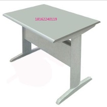 Steel library reading room table school library student multi-person all-steel reading table reading desk manufacturer