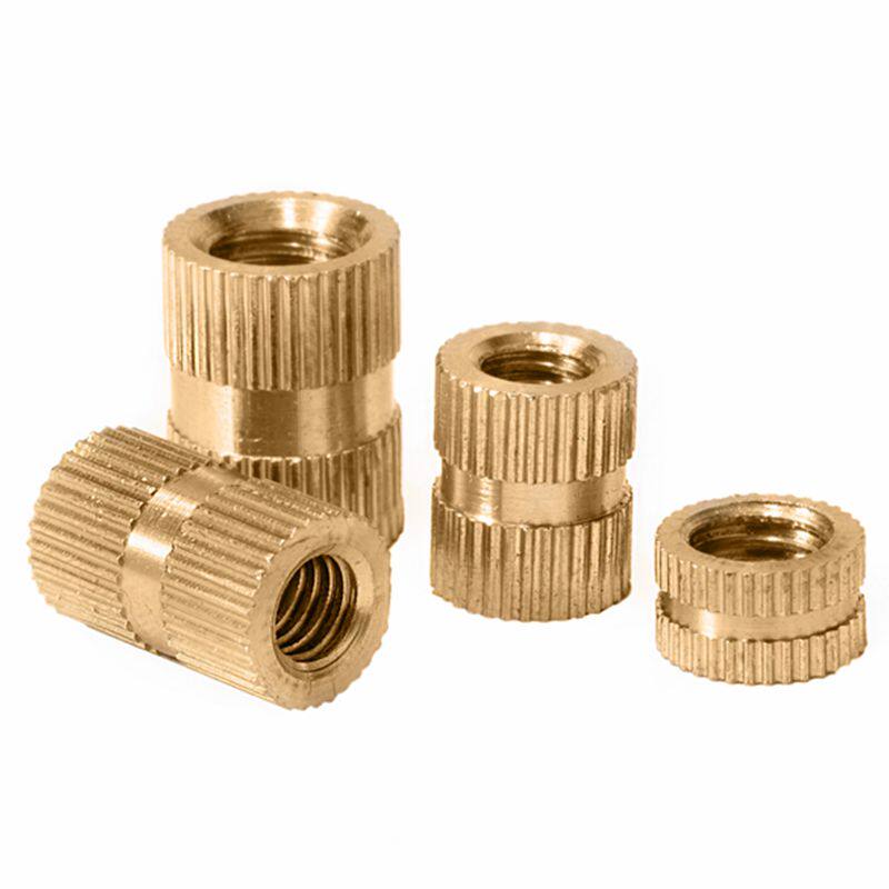 M5 bronze inlay piece embedded part injection moulded copper nut flower mother copper insert outer diameter 6 7 8