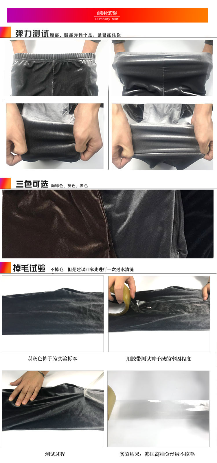 Phiên bản Hàn Quốc của quần legging nhung vàng xuân hè 2018 cho phụ nữ mặc chân thun co giãn retro bút chì chín phần mỏng quần ống rộng nữ