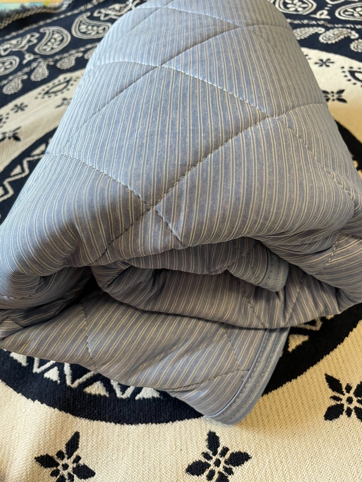 Exported to Japan's N home SP ultra-cool knitted mattress pillow cushion black technology breathable two micro-defect value