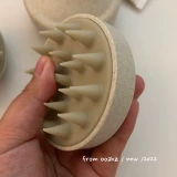 Мягкий силиконовый массажер, шампунь для кожи головы, расческа