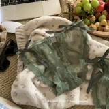 Эмоциональные сексуальные дышащие брендовые трусы с бантиком