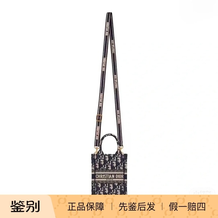 Dior 22 New Mini Tote Canvas Crossbody Shoulder Bag with Shoulder Strap