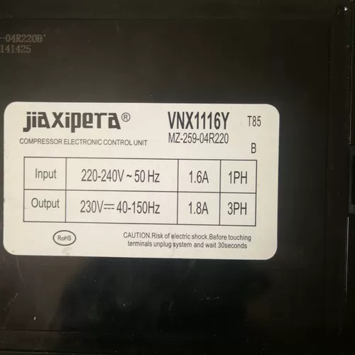 Компрессор инвертора VNX1116Y/VNB11113Y Инверторная плата приводной плат