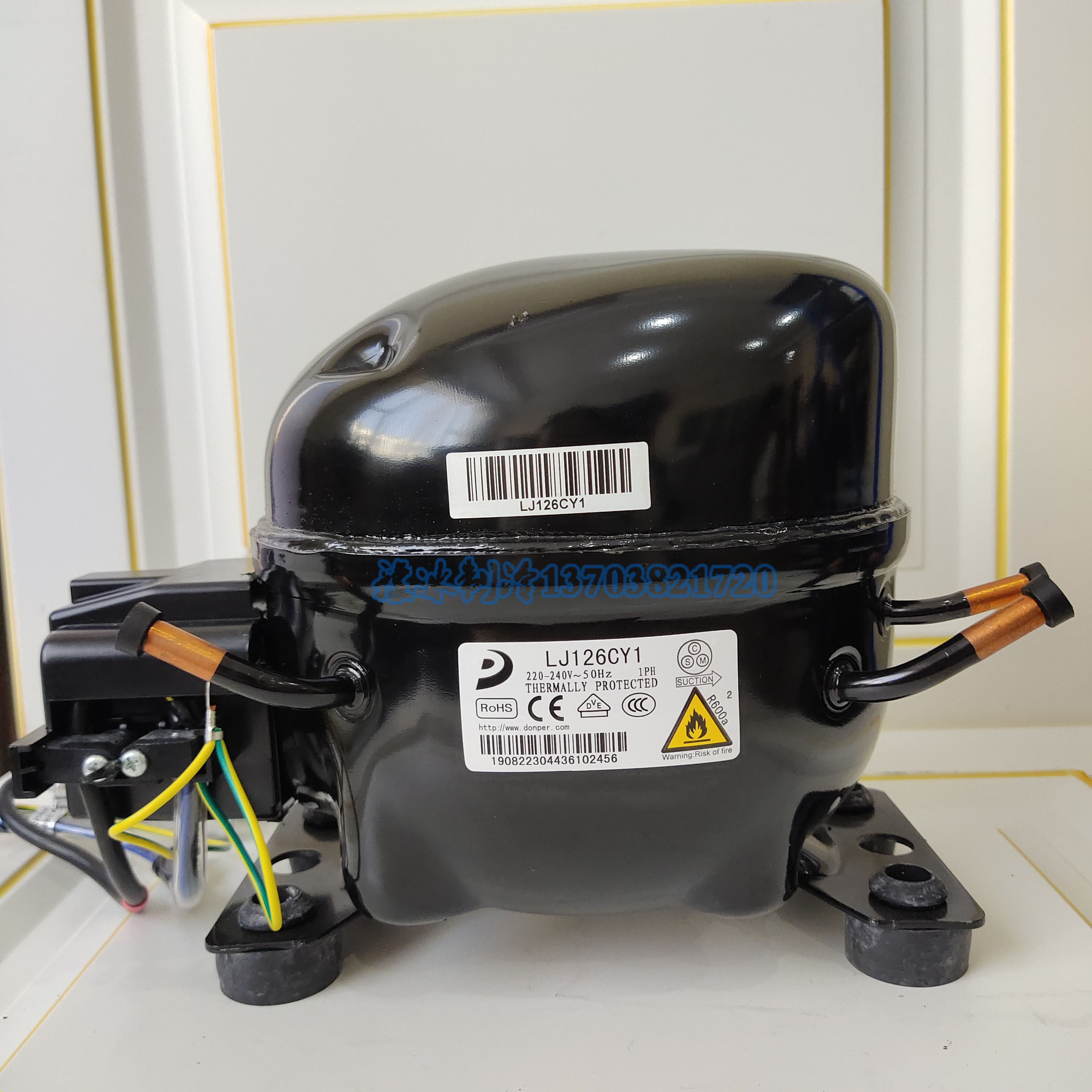 New original Donper LJ126CY1 L126AY LJ126CY QD126Y refrigerator freezer
