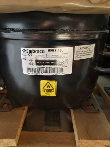 Новый инверторный компрессор Embraco VEGZ11C VESD11C подходит для компрессоров холодильников Siemens.