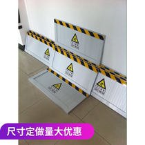 Customized aluminum alloy rat-proof door stop for power distribution room kitchen hotel warehouse with reflective strip card slot for home use