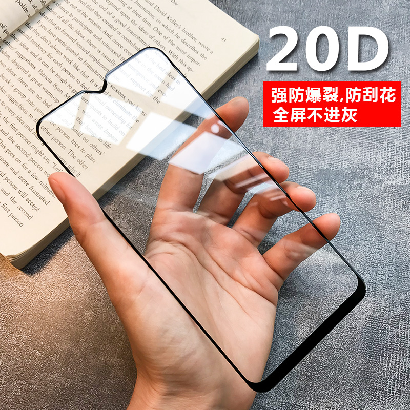 oppor17 tempered film oppor15 full screen cover opporeno original oppoa5 HD a3 tempered oppok3 glass k5 mobile phone reno3