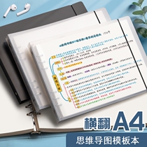 Thinking Guide Chart Template This Elementary School Notebook Blank Loose-leaf Crossflip a4a3 Large number student Jane Joins Wind