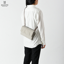 Japan MILESTO niche trend brand messenger bag simple and elegant men and women mostly use envelope bag new