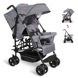 Складная детская коляска для близнецов для двоих, США